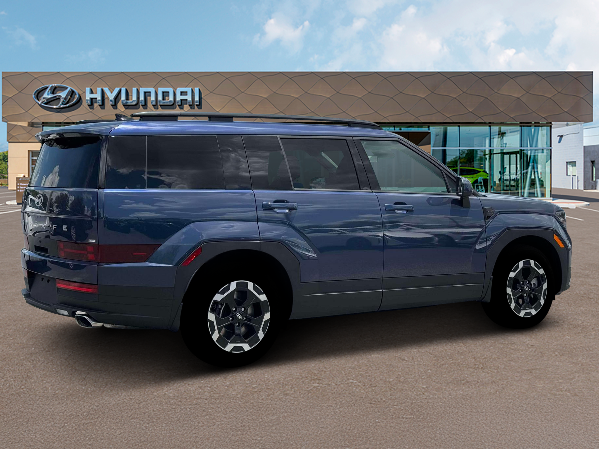 New 2026 Atlantis Blue Hyundai SEL AWD image 9