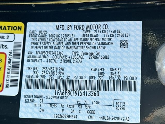 New 2026 Shadow Black Ford GT Premium image 62