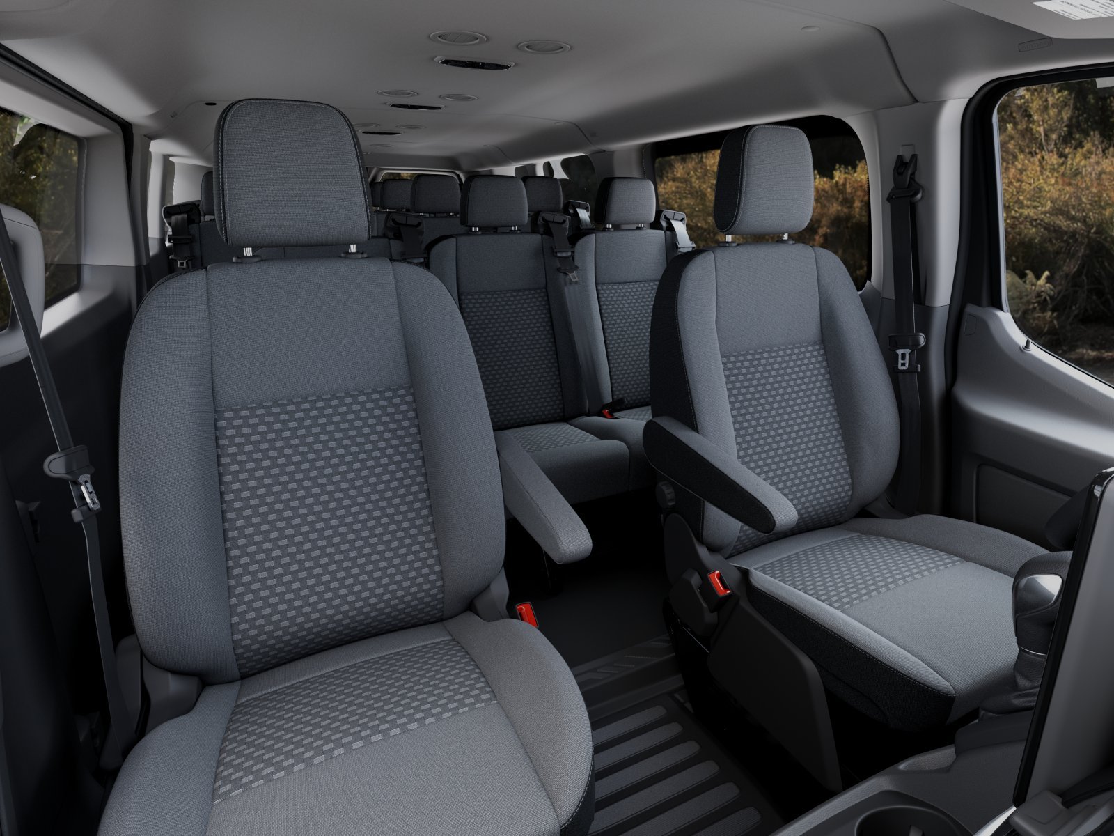 New 2027 Oxford White Ford Passenger Van XLT image 10