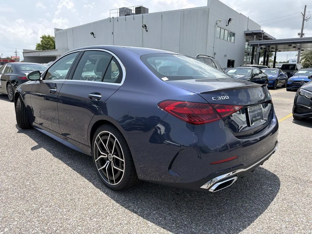 New 2026 Blue Mercedes-Benz C 300 image 3