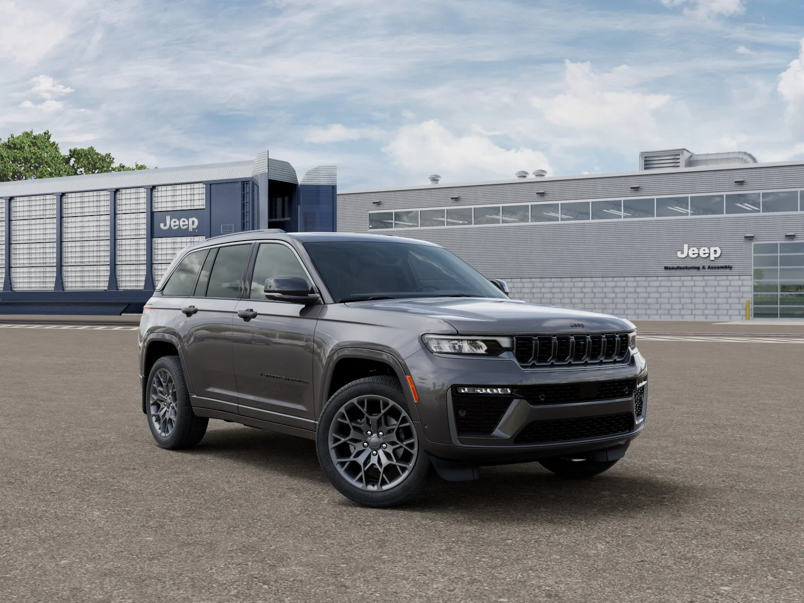 New 2026 Baltic Gray Metallic Clear-Coat Exterior Paint Jeep Summit image 6
