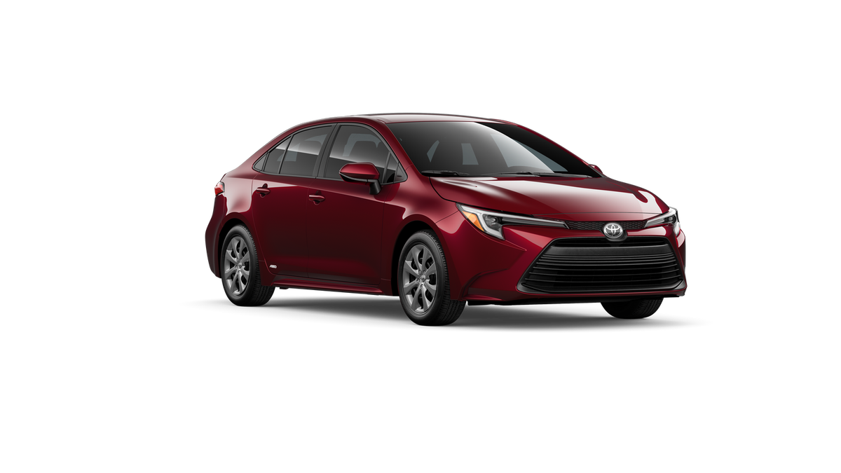New 2026 Ruby Flare Pearl Toyota Hybrid LE image 15