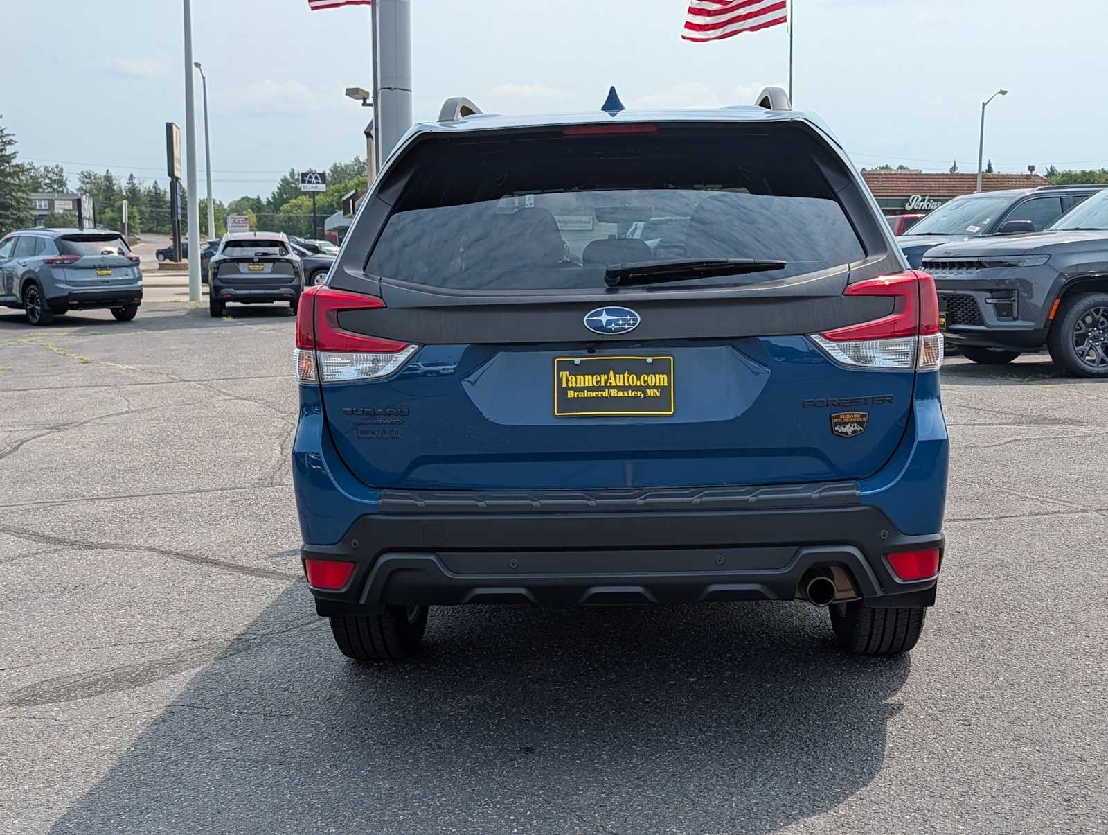 Used 2022 Geyser Blue Subaru Wilderness image 6