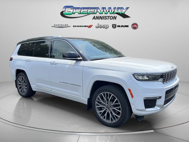 Used 2023 Bright White Clearcoat Jeep Summit Reserve image 1