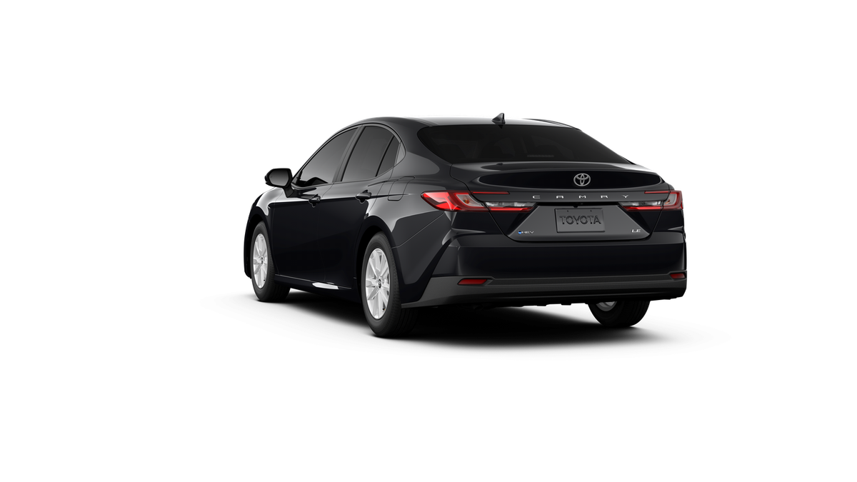 New 2026 Midnight Black Metallic Toyota LE image 7