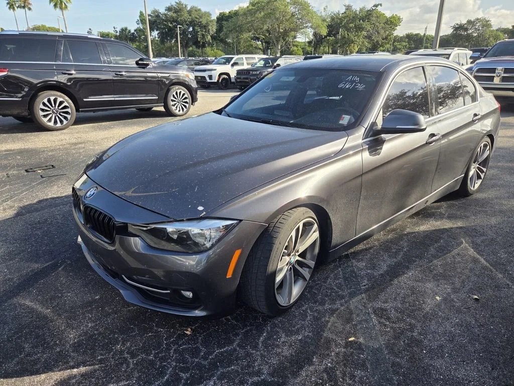 Used 2017 Mineral Gray Metallic BMW 330i image 3
