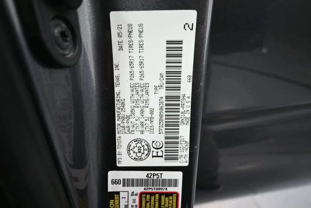Used 2021 Gray Toyota TRD Sport image 40