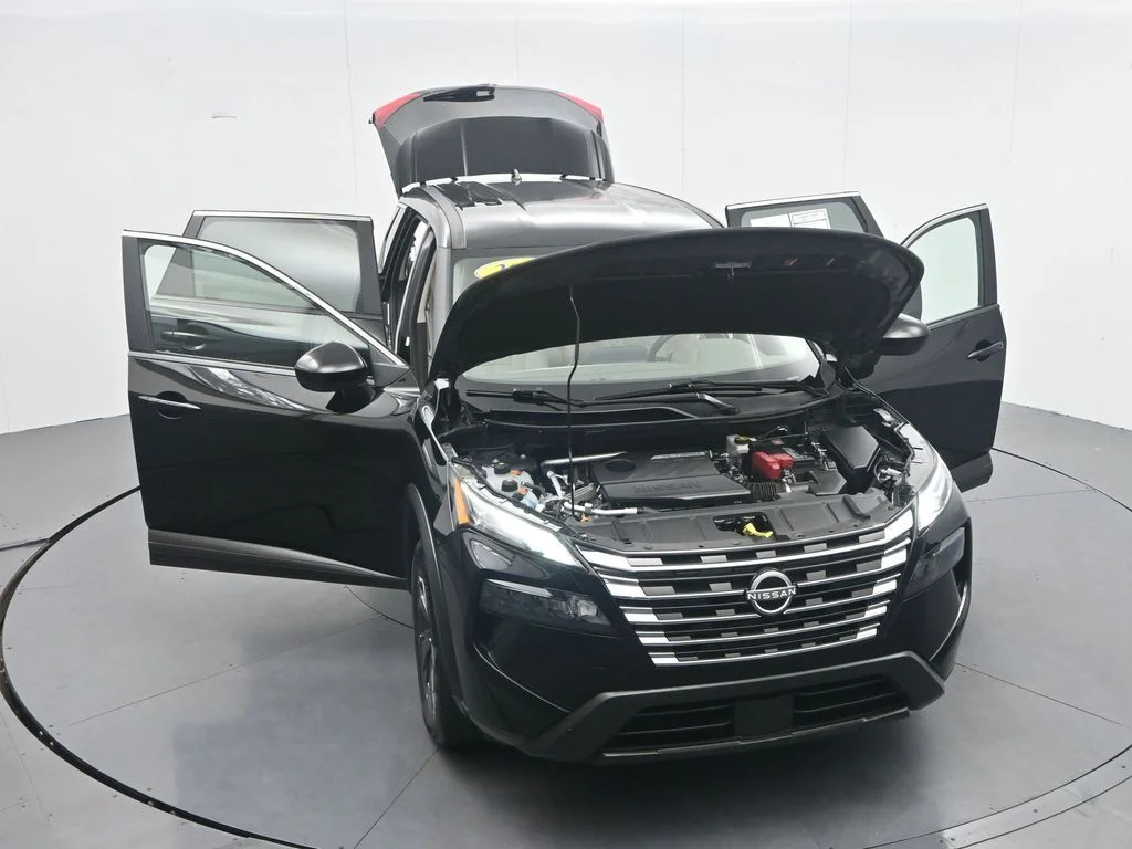 Certified Used 2025 Black Nissan SV image 48