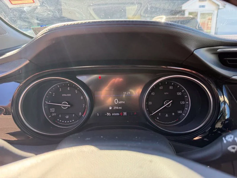 Used 2022 Black Buick Preferred image 7