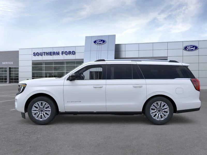 New 2026 Star White Metallic Tri-Coat Ford Platinum image 3