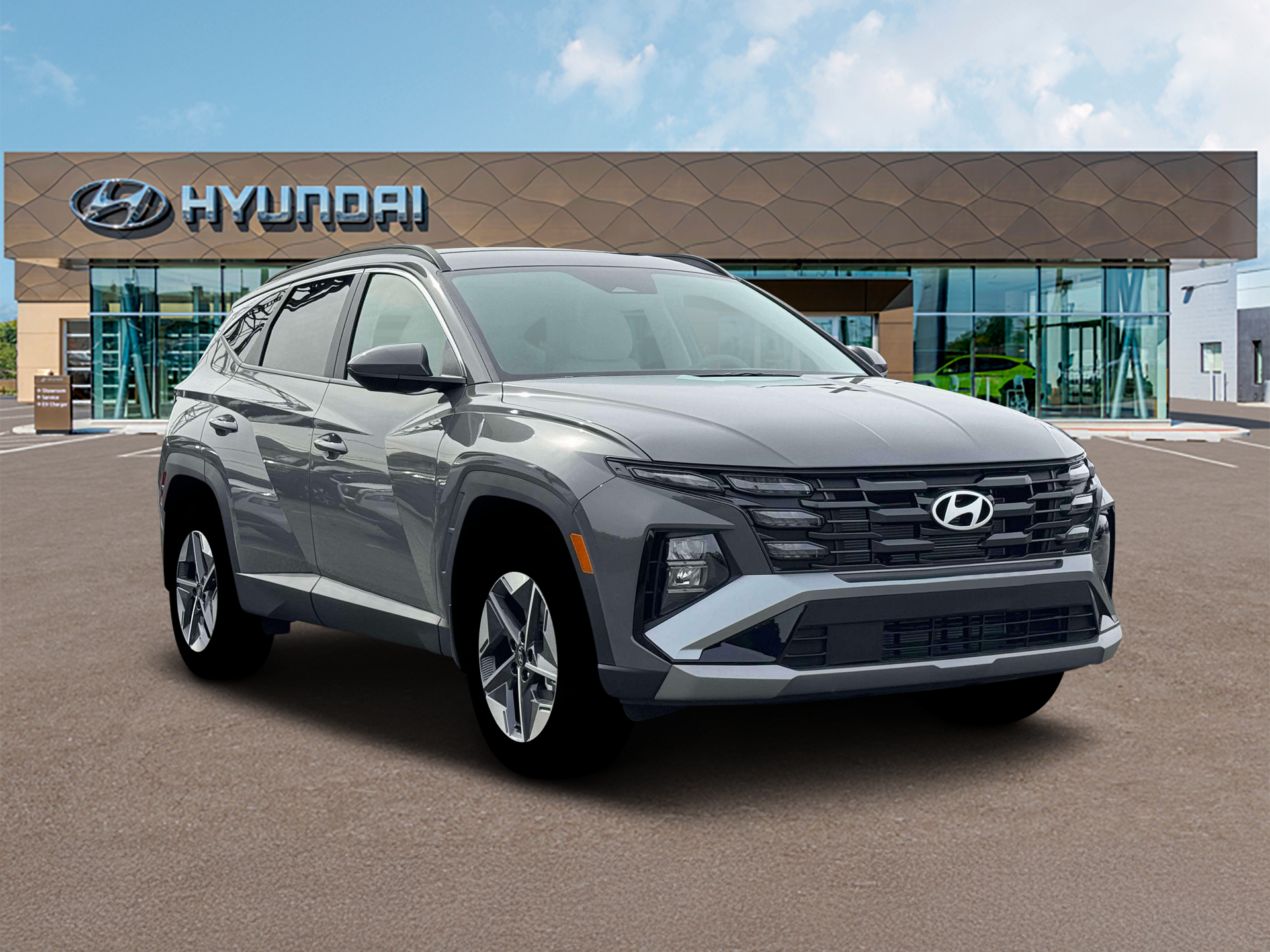 New 2026 Hampton Gray Hyundai SEL AWD image 23