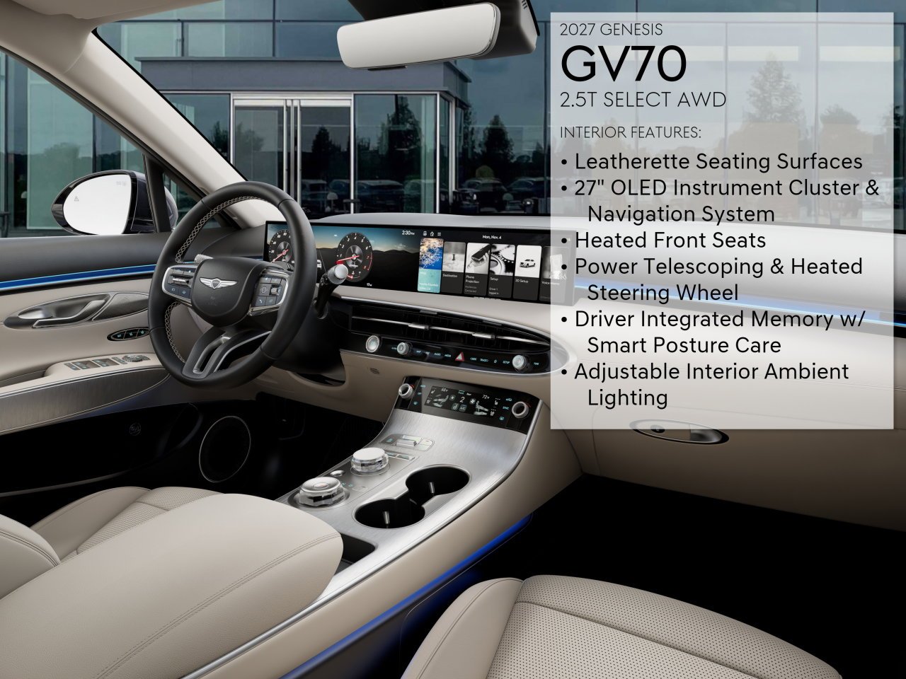New 2027 Ceres Blue Genesis 2.5T SELECT image 17