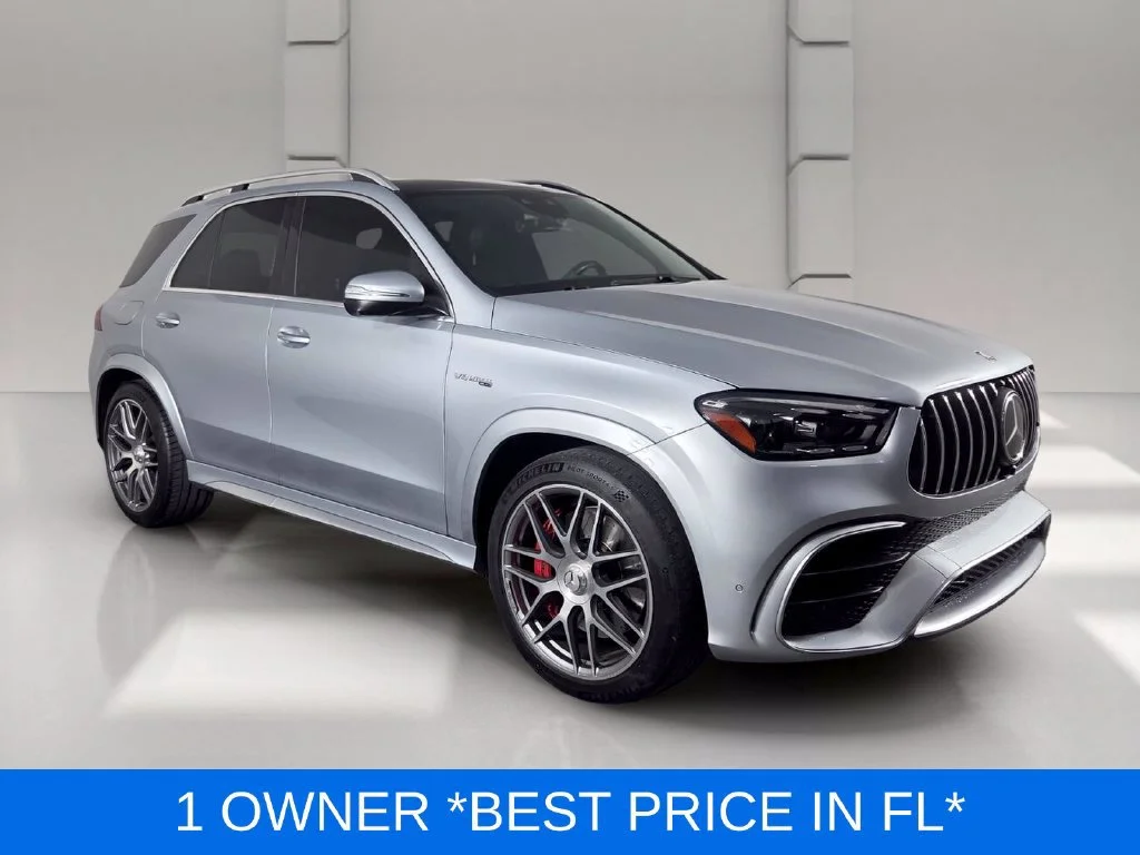 Used 2024 Silver Mercedes-Benz AMG® GLE 63 S image 2