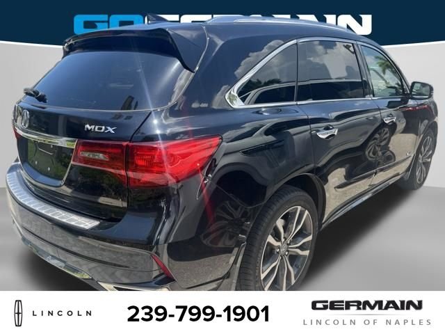 Used 2020 Black Acura Advance image 7
