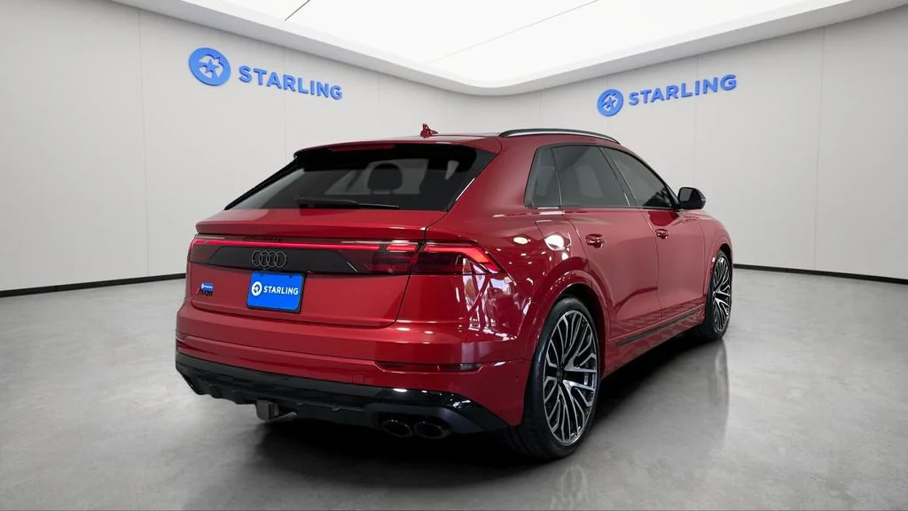 Used 2025 Red Audi Premium Plus 4.0 TFSI quattro image 8