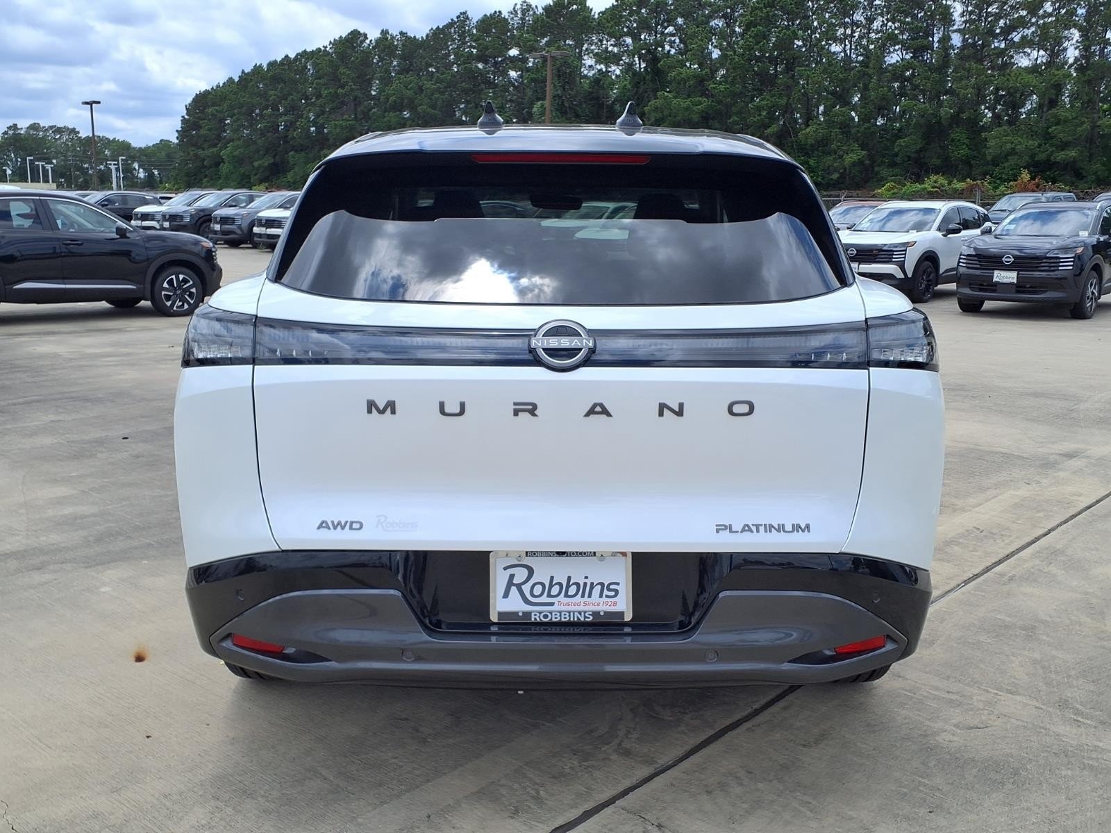 2026 Nissan Murano Platinum White at Robbins Nissan