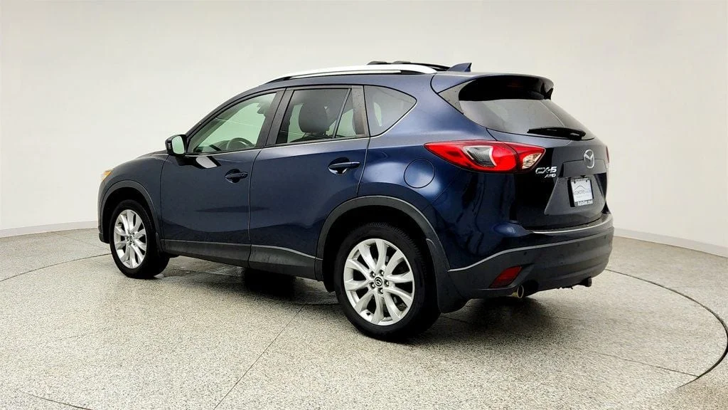Used 2015 Deep Crystal Blue Mica Mazda AWD 4dr Automatic Grand Touring w/ Technology Package image 7