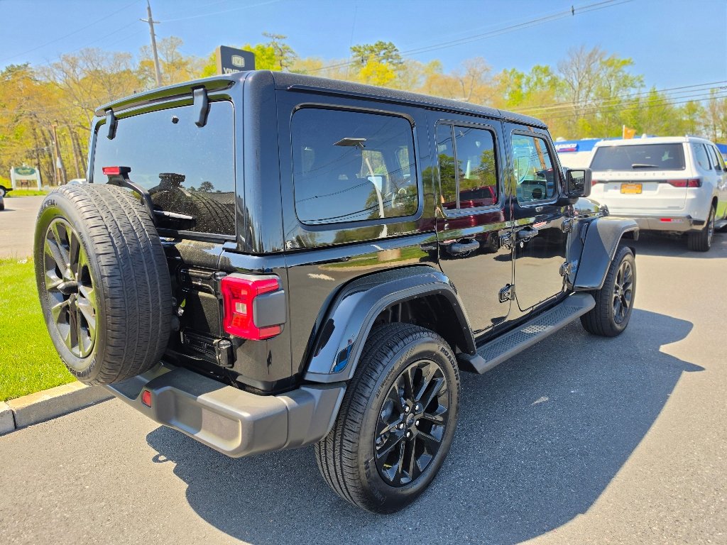 Certified Used 2025 Black Clear Coat Jeep Sahara 4xe image 21