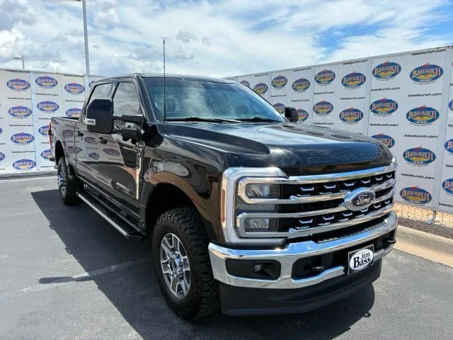 Used 2024 Black Metallic Ford Lariat image 2