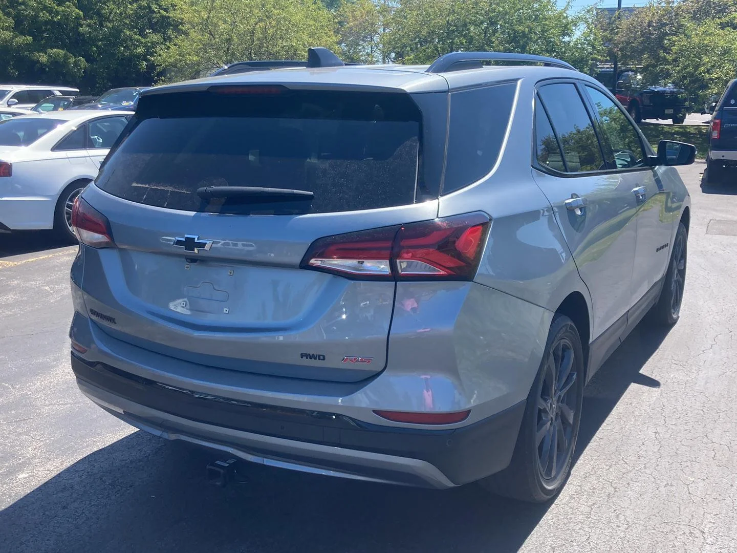 Used 2024 Sterling Gray Metallic Chevrolet RS image 7