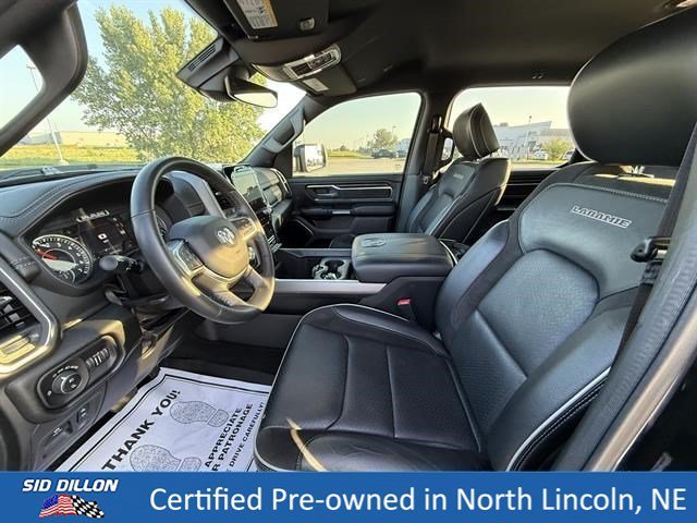 Used 2023 Diamond Black Crystal Pearlcoat Ram Laramie image 20