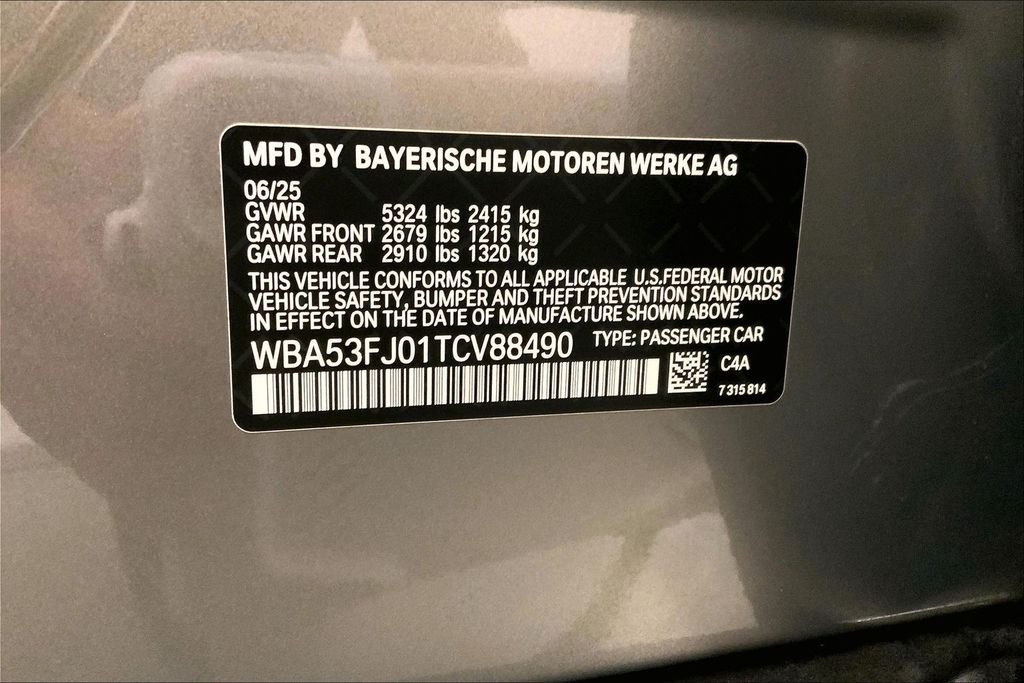 Used 2026 Oxide Grey Metallic BMW  image 10