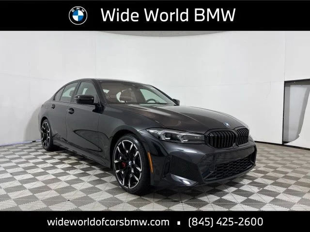 New 2026 Black Sapphire Metallic BMW 330i xDrive image 1