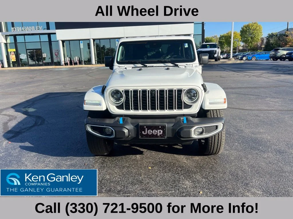 Used 2024 White Jeep Sahara 4xe image 2
