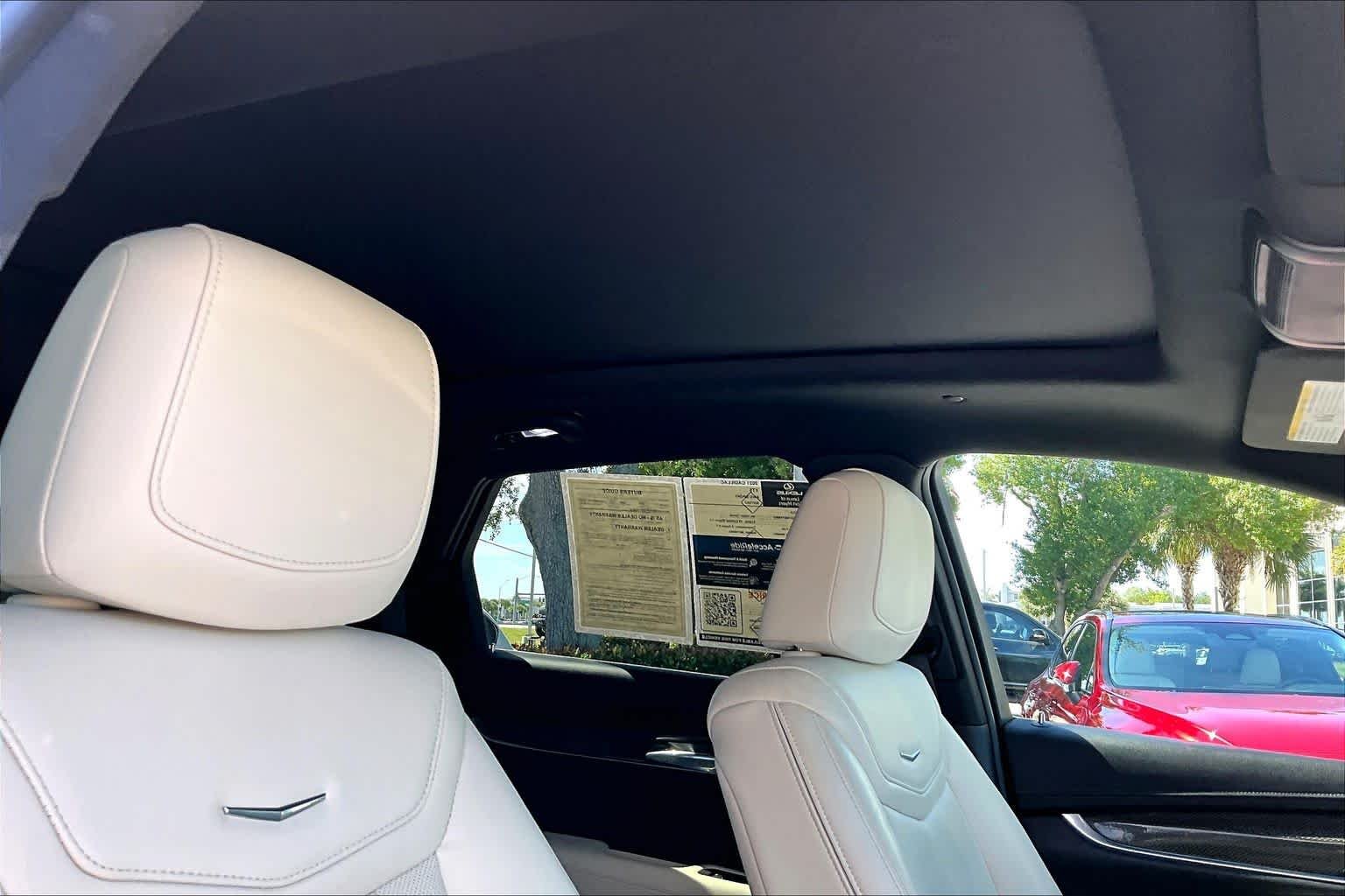 Used 2021 Satin Steel Metallic Cadillac AWD Sport image 14