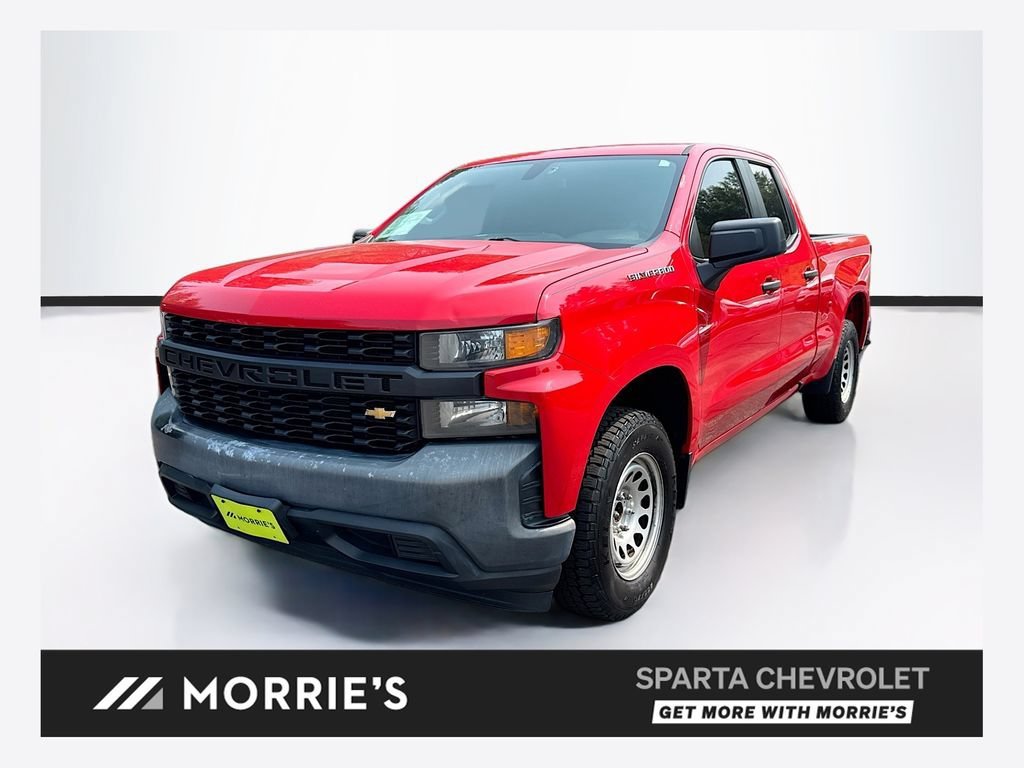 Used 2020 RED HOT Chevrolet Work Truck image 1