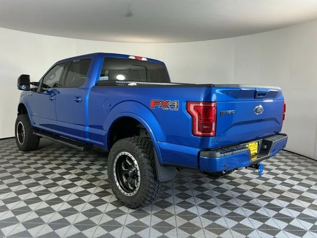 Used 2015 Blue Ford Lariat image 6