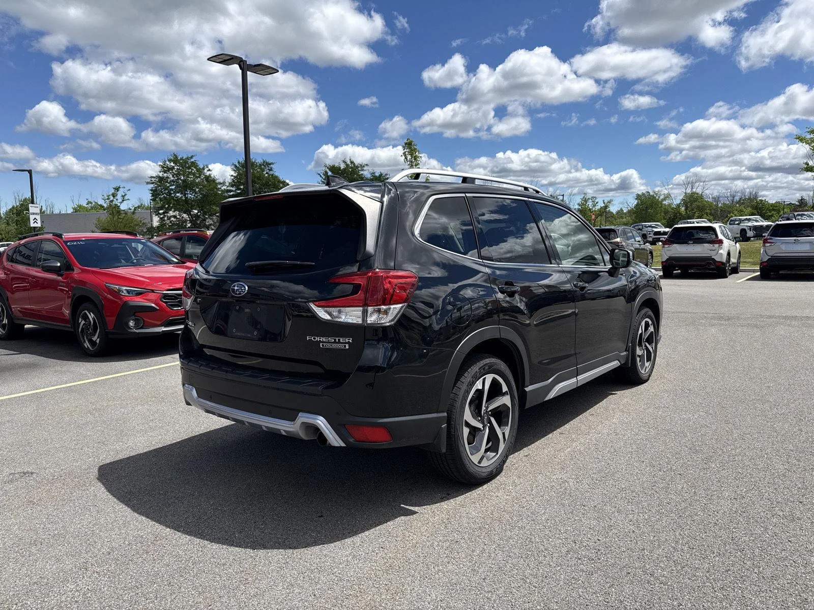 Used 2023 Crystal Black Silica Subaru Touring image 4