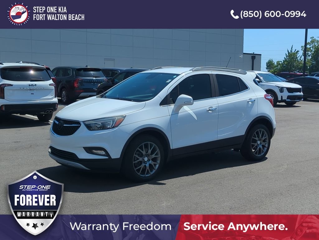 Used 2019 White Buick Sport Touring image 1