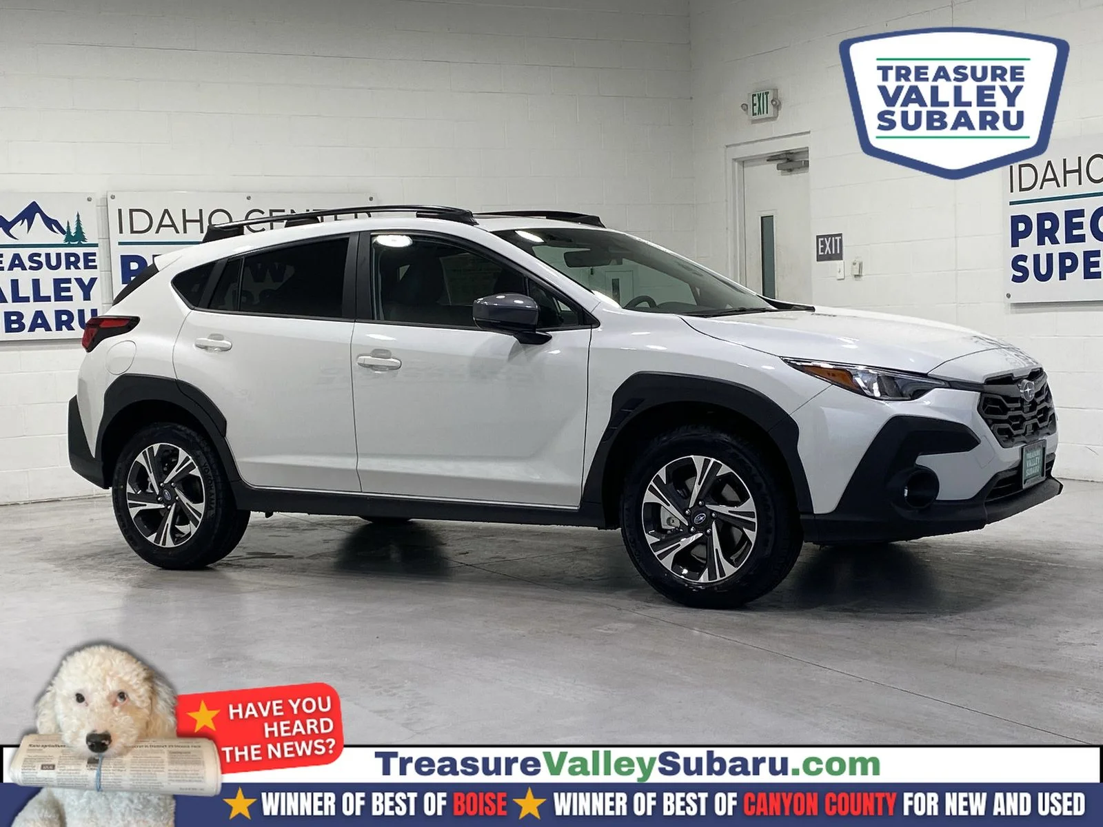 New 2026 CRYSTAL WHITE PEARL Subaru Premium image 1