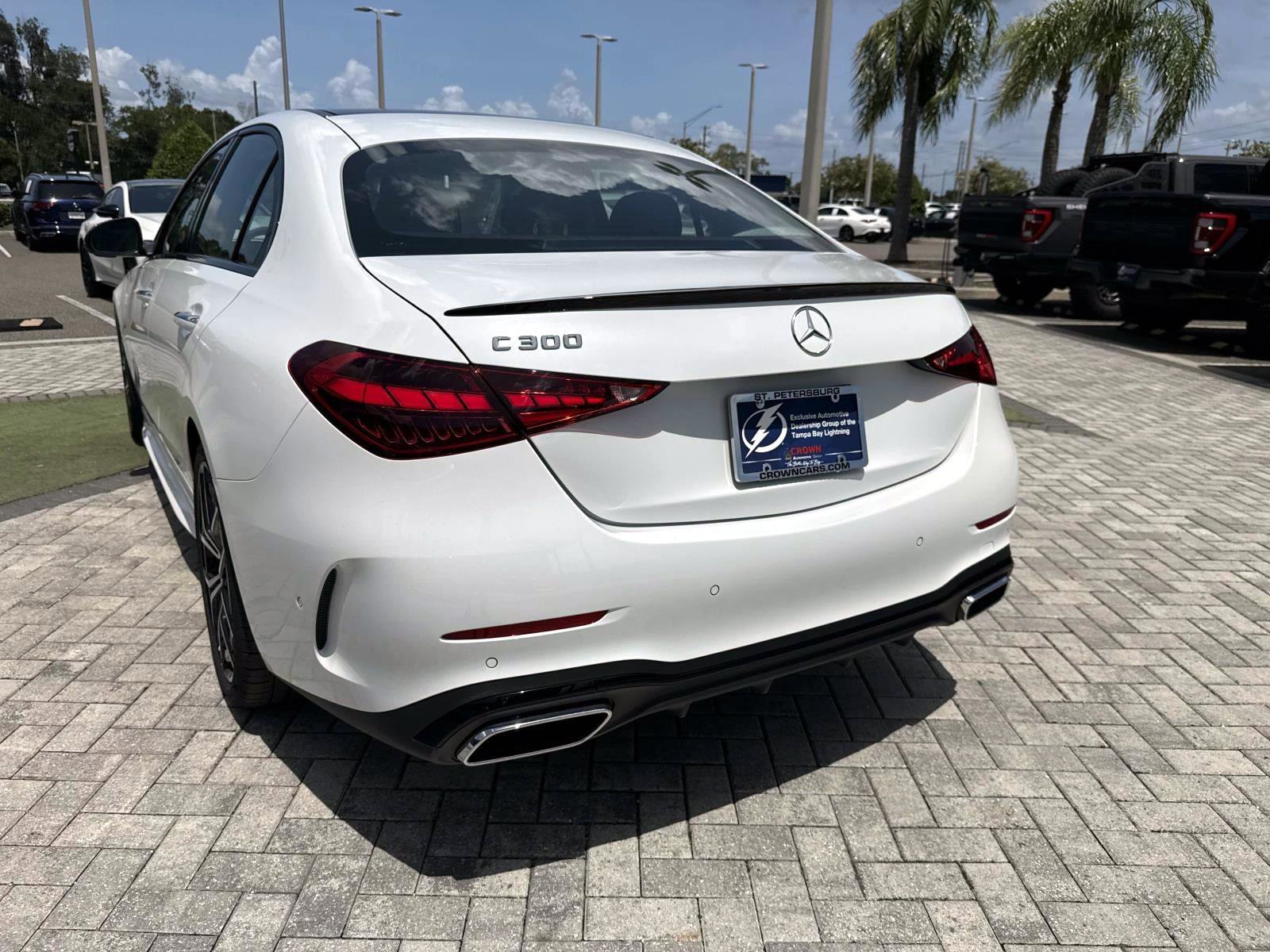 New 2026 Moonlight White Mercedes-Benz C 300 Sedan image 9
