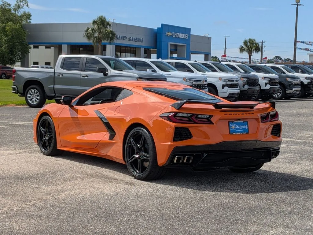Used 2023 Orange Chevrolet Stingray image 3