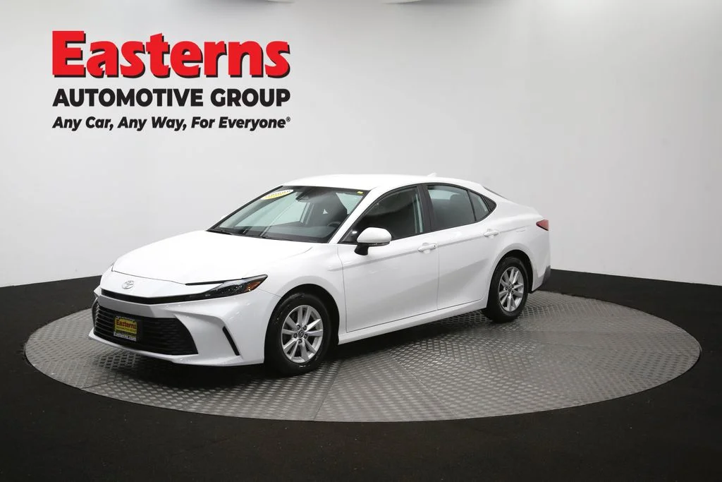 Used 2025 White Toyota LE image 55