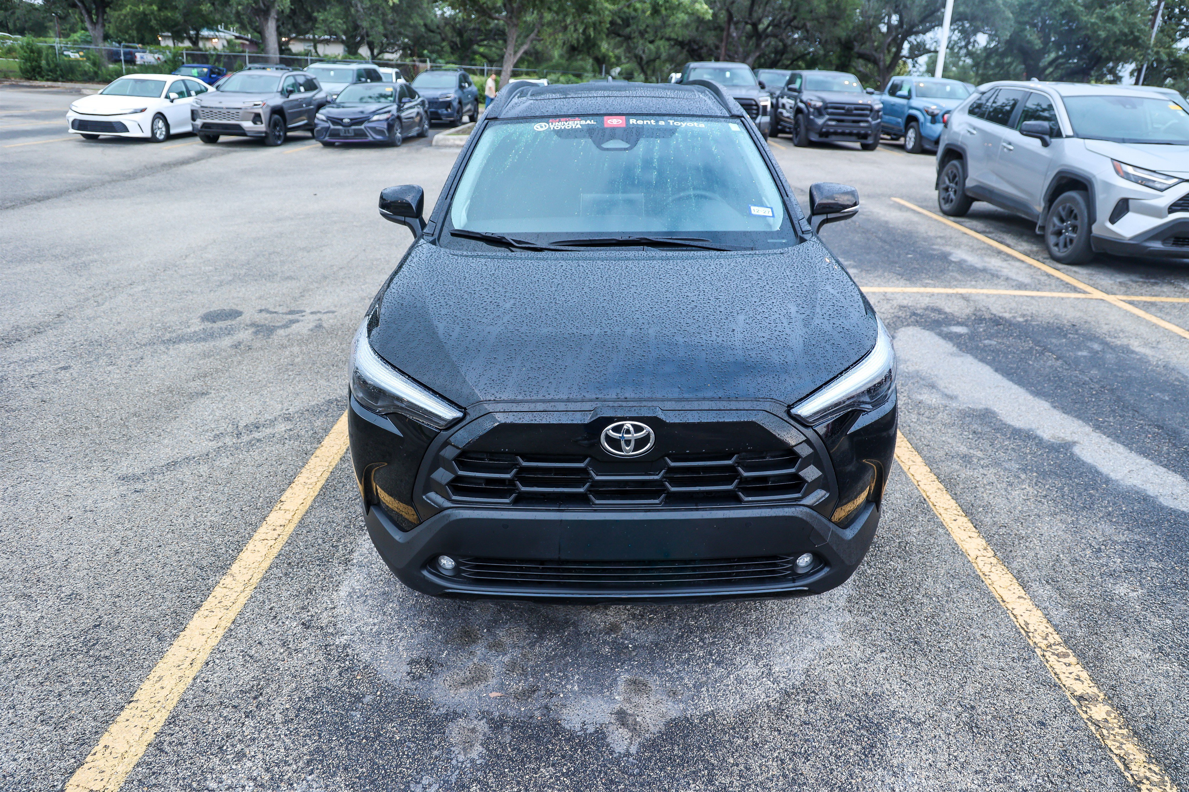 Used 2026 JET BLACK Toyota XLE image 4