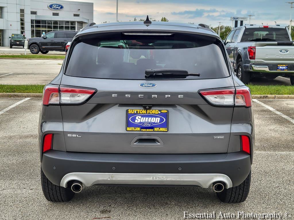 Used 2021 Gray Metallic Ford SEL image 5