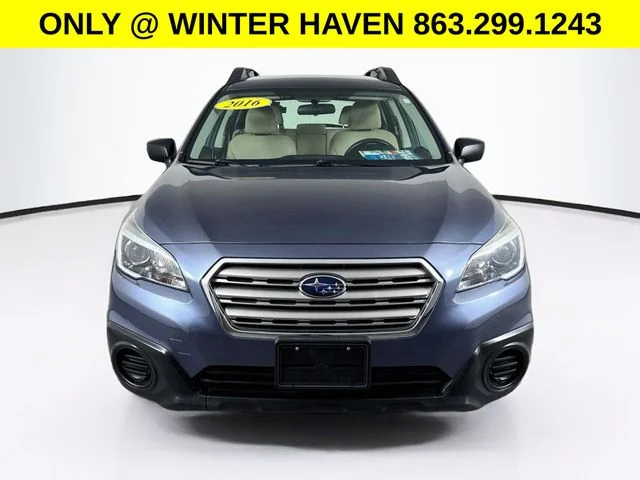 Used 2016 Subaru Outback Base with VIN 4S4BSAAC1G3233018 for sale in Winter Haven, FL
