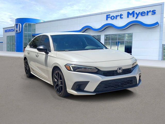 Used 2024 Platinum White Pearl Honda Sport image 1