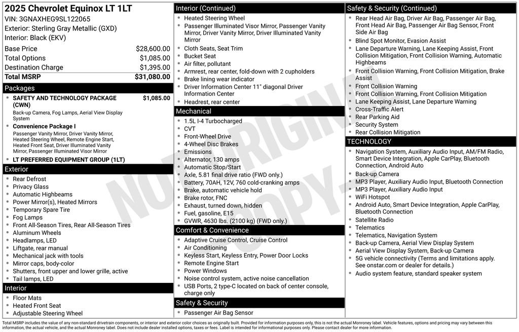 Used 2025 Gray Chevrolet LT image 28