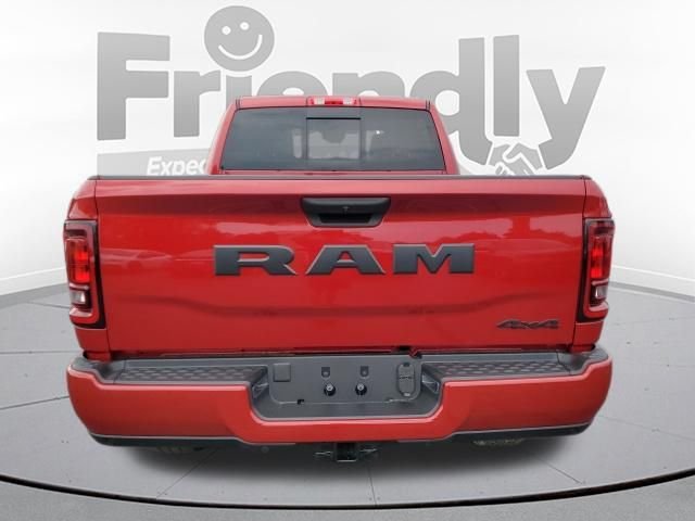 New 2026 Molten Red Pearl-Coat Exterior Paint RAM Black Express image 4