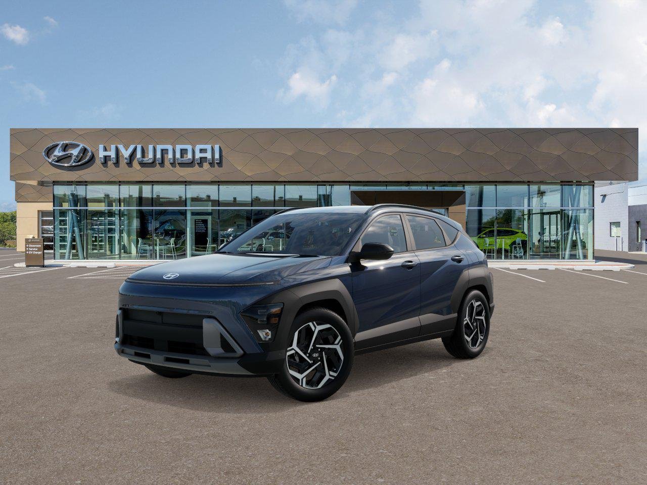 New 2026 Denim Blue Pearl Hyundai SEL Premium FWD image 1