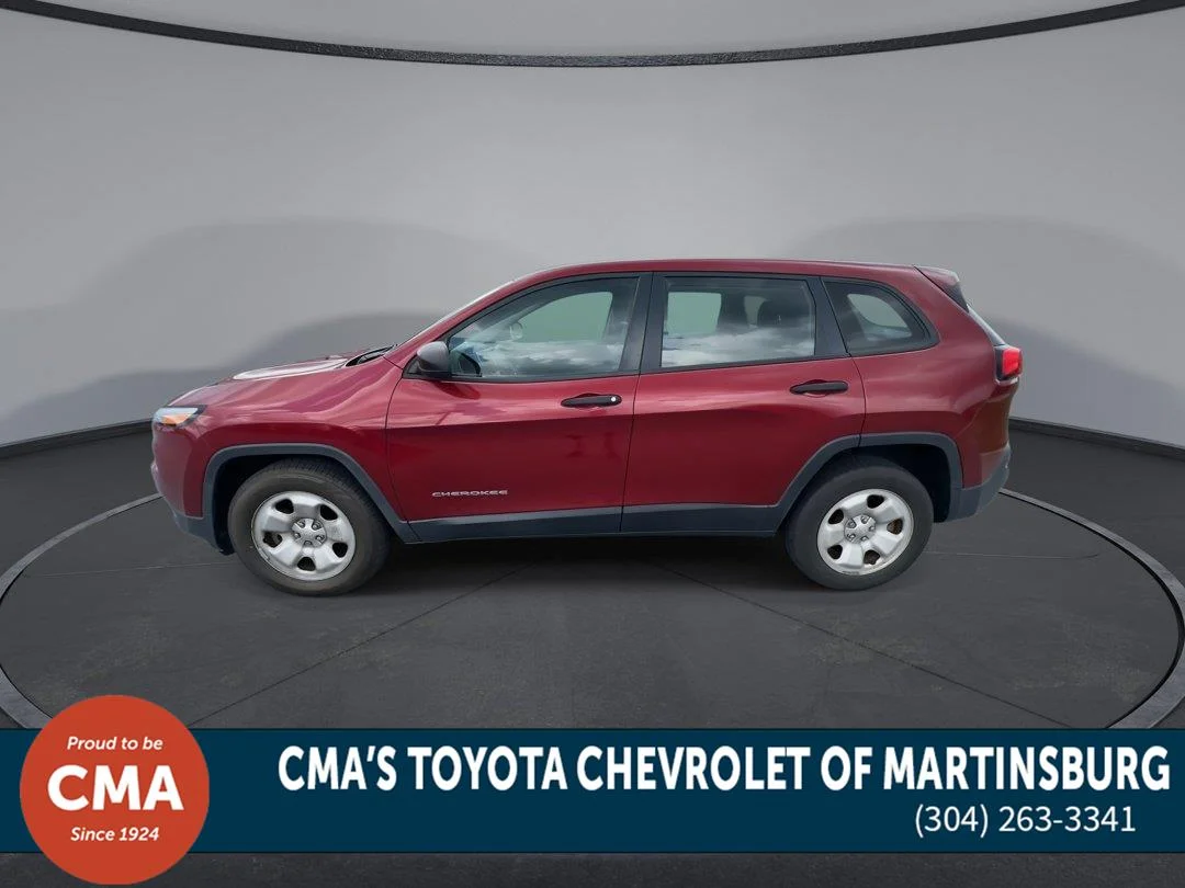 Used 2016 Deep Cherry Red Crystal Pearlcoat Jeep Sport image 5
