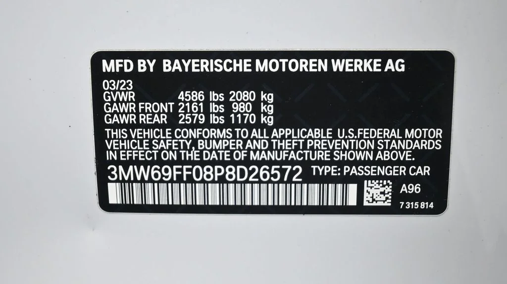 Certified Used 2023 Mineral White Metallic BMW 330i image 27