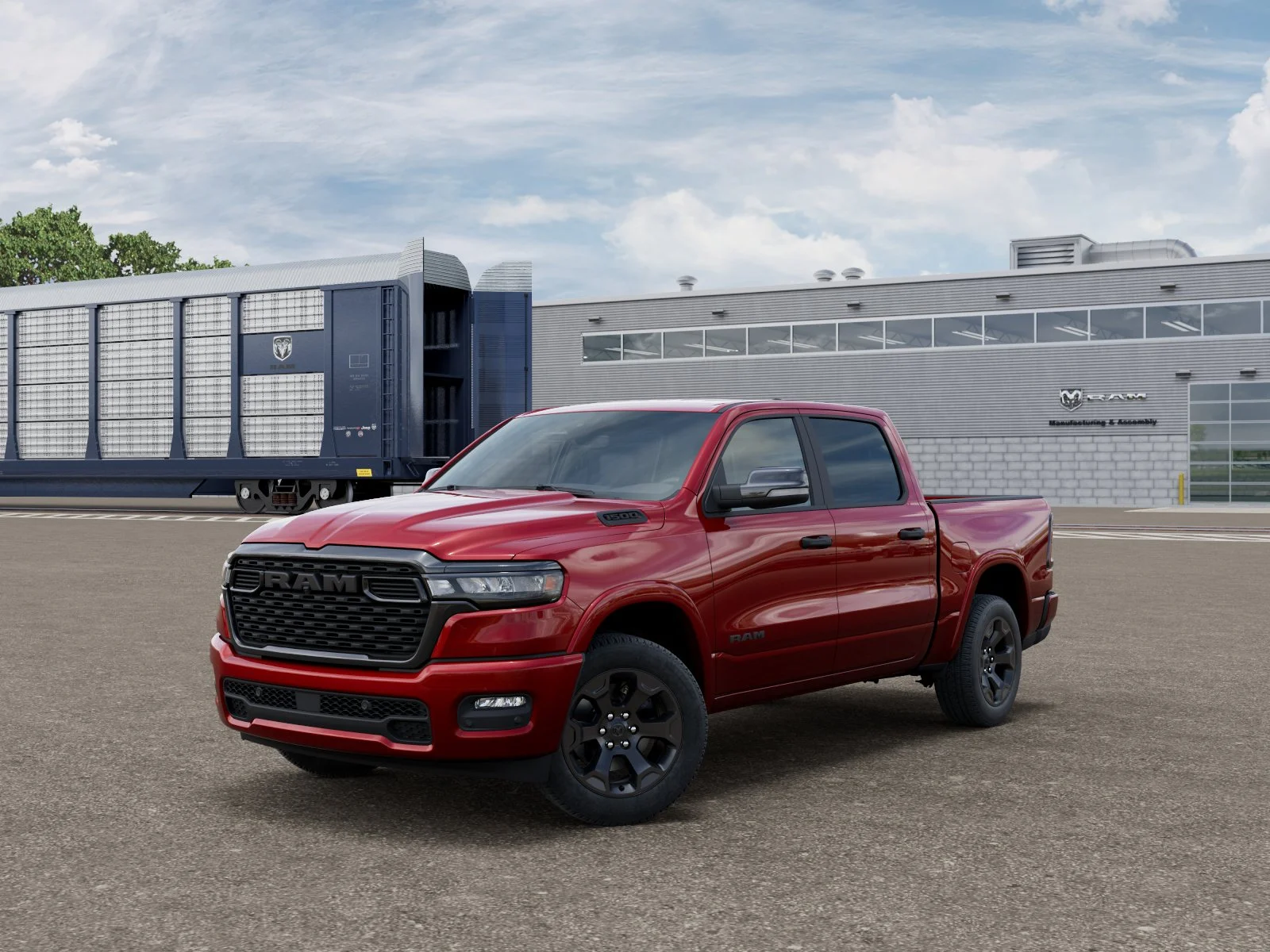 New 2026 Molten Red Pearlcoat RAM Big Horn/Lone Star image 29