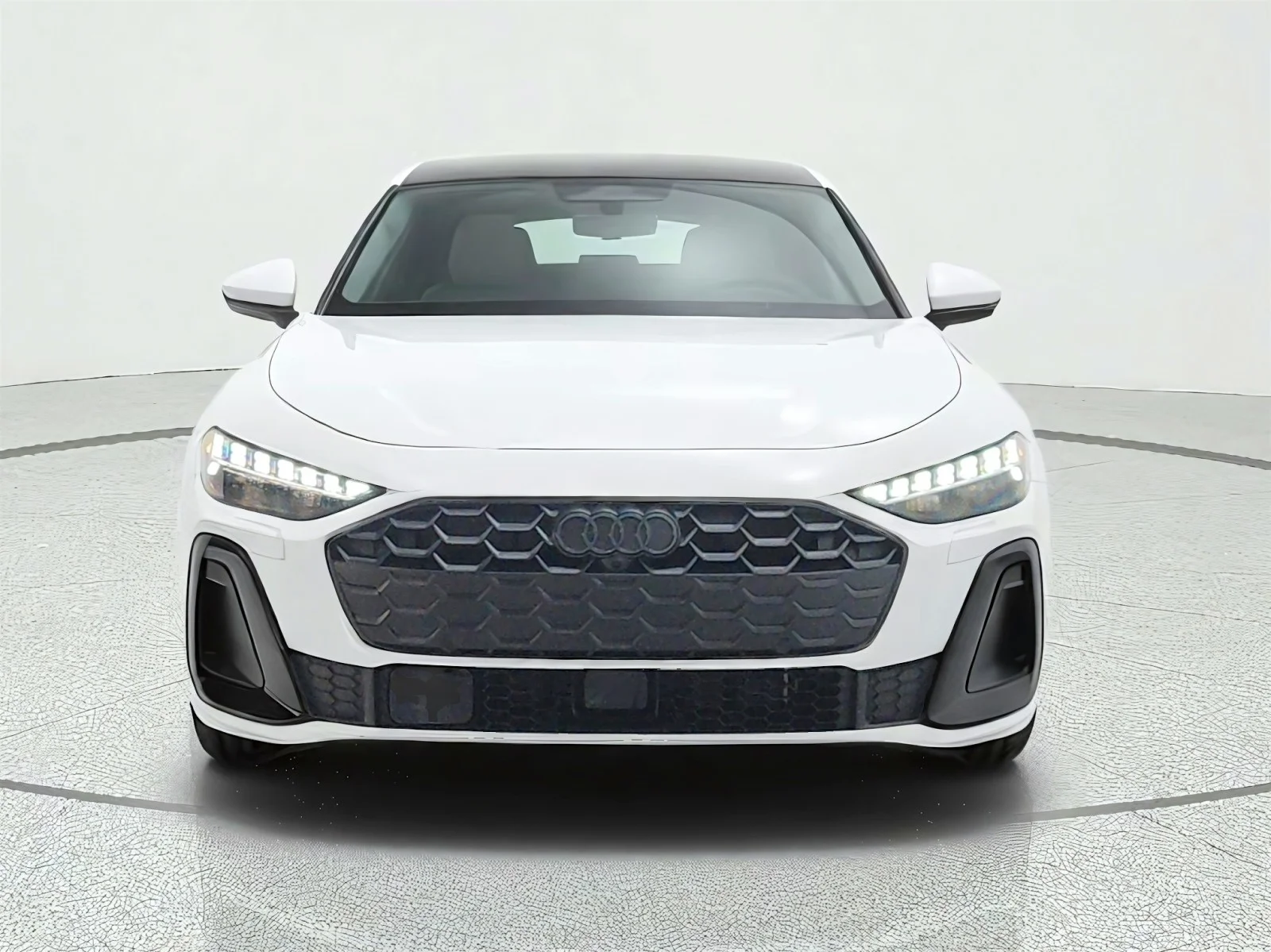 New 2026 Glacier White Metallic Audi Premium Plus 2.0 TFSI quattro image 2