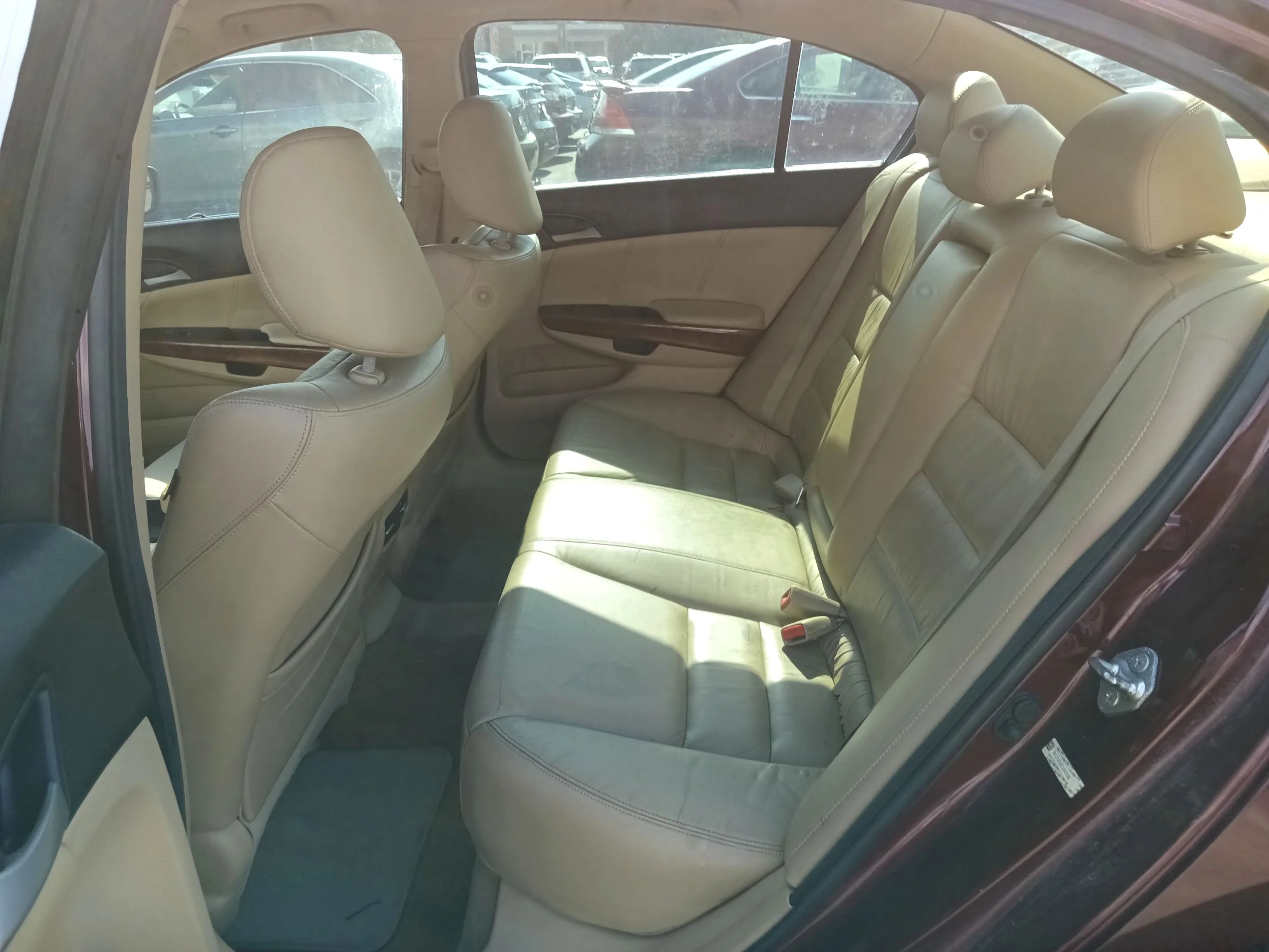 Used 2012 Maroon Honda EX-L V6 Sedan AT image 10