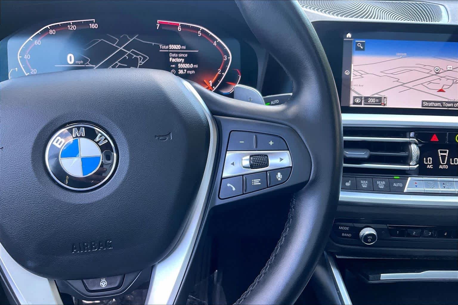 Used 2019 Alpine White BMW 330i xDrive image 24